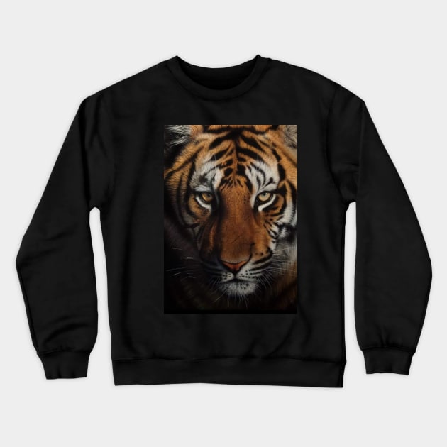 Jungle cat Crewneck Sweatshirt by ACGraphics